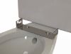 Secure stainless steel fixing plate for the Ashby Lift D Shape Toilet Raiser